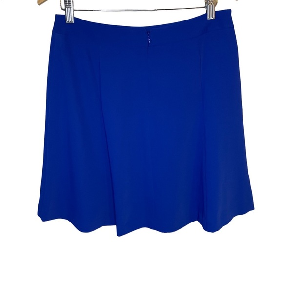 NWT Ann Taylor blue mini skirt size 10P - Picture 2 of 9